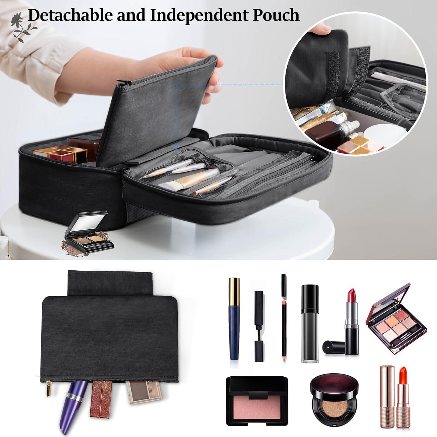 IGOLUMON Kosmetiktasche Große Kulturbeutel Make-up Tasche wasserdicht