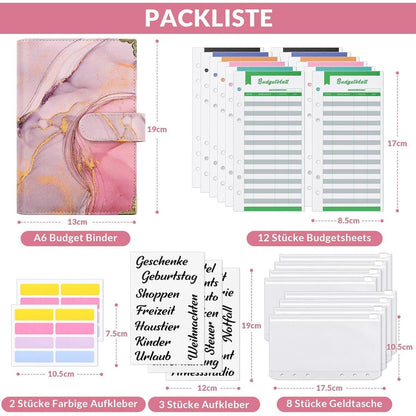KONVINIT Budget Planner A6