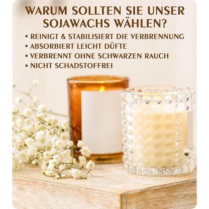 Sojawachs für Kerzen 10kg Premium kerzenwachs zum gießen