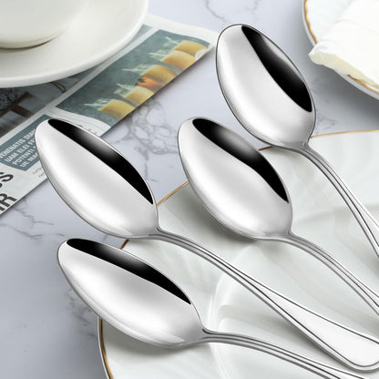 Teelöffel Set 24 Stück Kaffeelöffel 13,7cm Espressolöffel