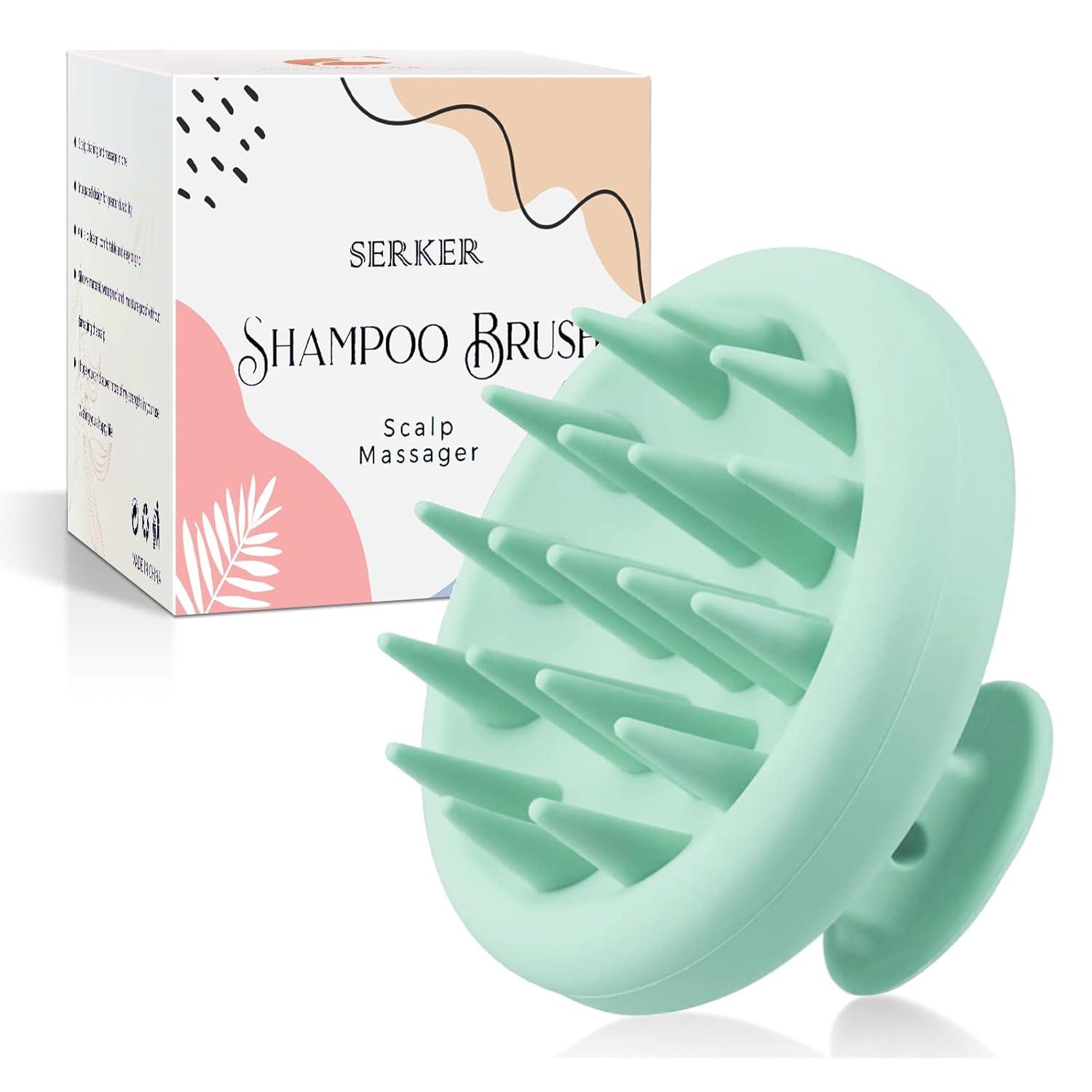Kopfhaut Massagebürste Shampoo Bürste Silikon Haar Scalp Massager