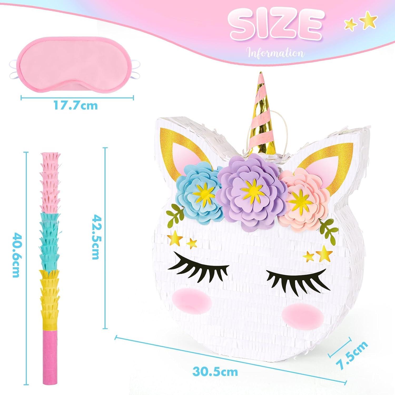 Einhorn Pinata Party Supplies für Mädchen Kindergeburtstag
