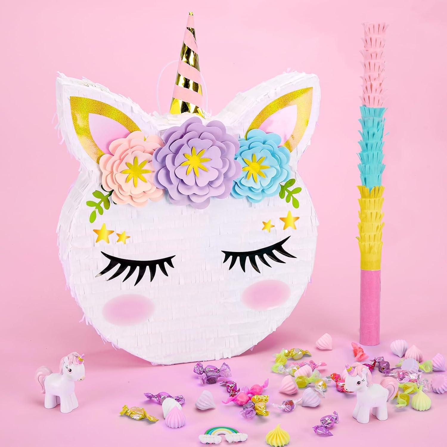 Einhorn Pinata Party Supplies für Mädchen Kindergeburtstag 40x31cm