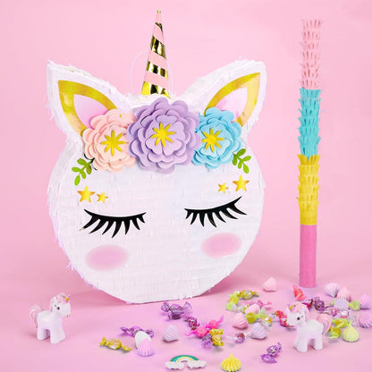 Einhorn Pinata Party Supplies für Mädchen Kindergeburtstag 40x31cm