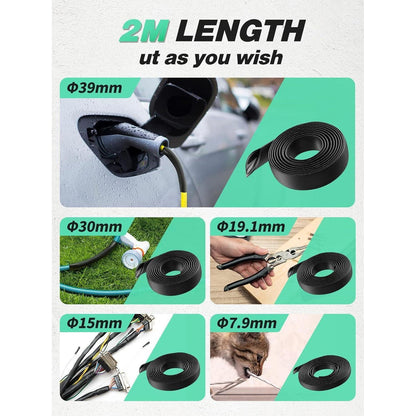 Schrumpfschlauch mit Kleber, 3:1, Ø15mm, 2m, IP65 Wasserdicht