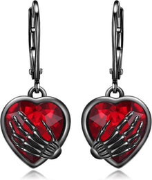 Totenkopf Skelett Sterling Silber Halloween Geschenke Frauen