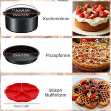 FUNYKICH Airfryer XXL Zubehör Set für 4.5-6.8L Fritteusen