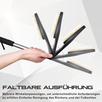 3er Set Rückenbürste Körperbürste Duschbürste Trockenbürste Eincremehilfe