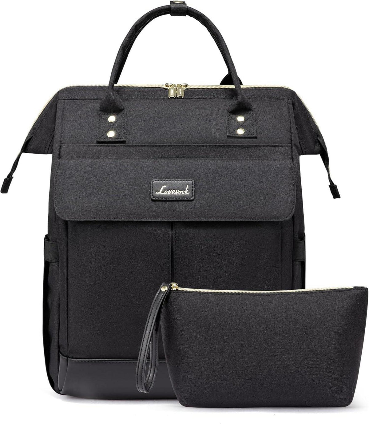 Großer Laptop Rucksack Damen 17.3 Zoll Wasserdicht Daypack mit