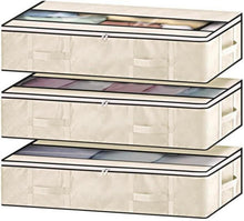 Unterbettkommode Aufbewahrungsbox 3er Set Verstärkte Griffe