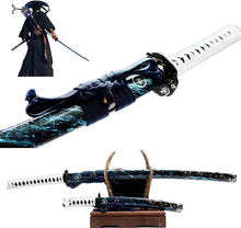 LQSMX Ghost of Tsushima Schwert Samuraischwert Katana Manganstahl