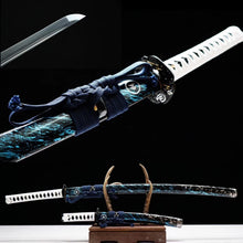 LQSMX Ghost of Tsushima Katana Schwert handgeschmiedeter