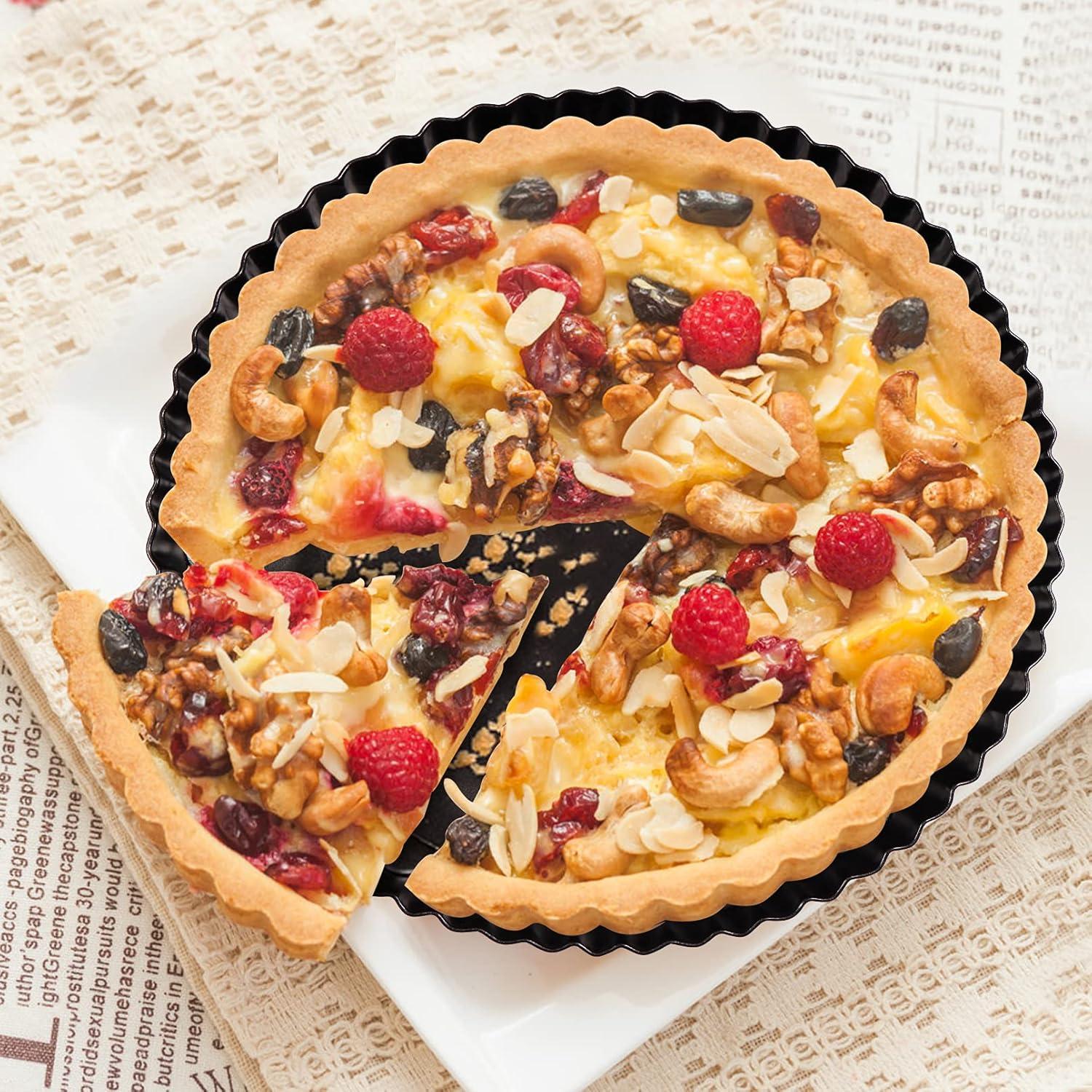 Tarteform 24cm Quicheform mit Hebeboden Obstkuchenform