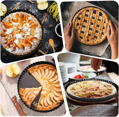 Tarteform 24cm Quicheform mit Hebeboden Tortenpfanne Obstkuchenform