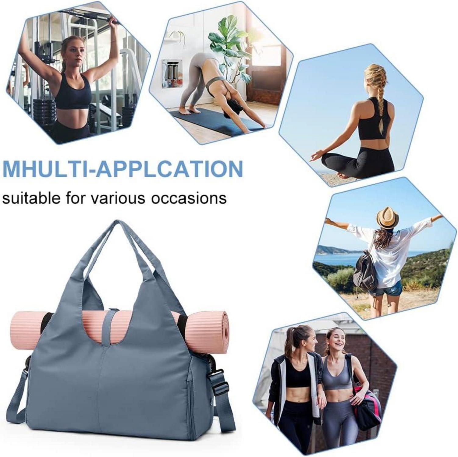 Sporttasche Reisetasche mit Schuhfach Nassfach groß Gym Tasche