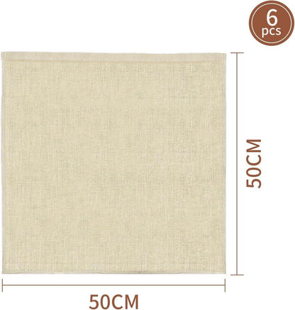 Käsetuch Cheesecloth Leinentuch 6Stück 100% Baumwolle Wiederverwendbar