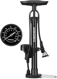 Fahrradpumpe 160PSI Manometer Französische Ventile Standpumpe