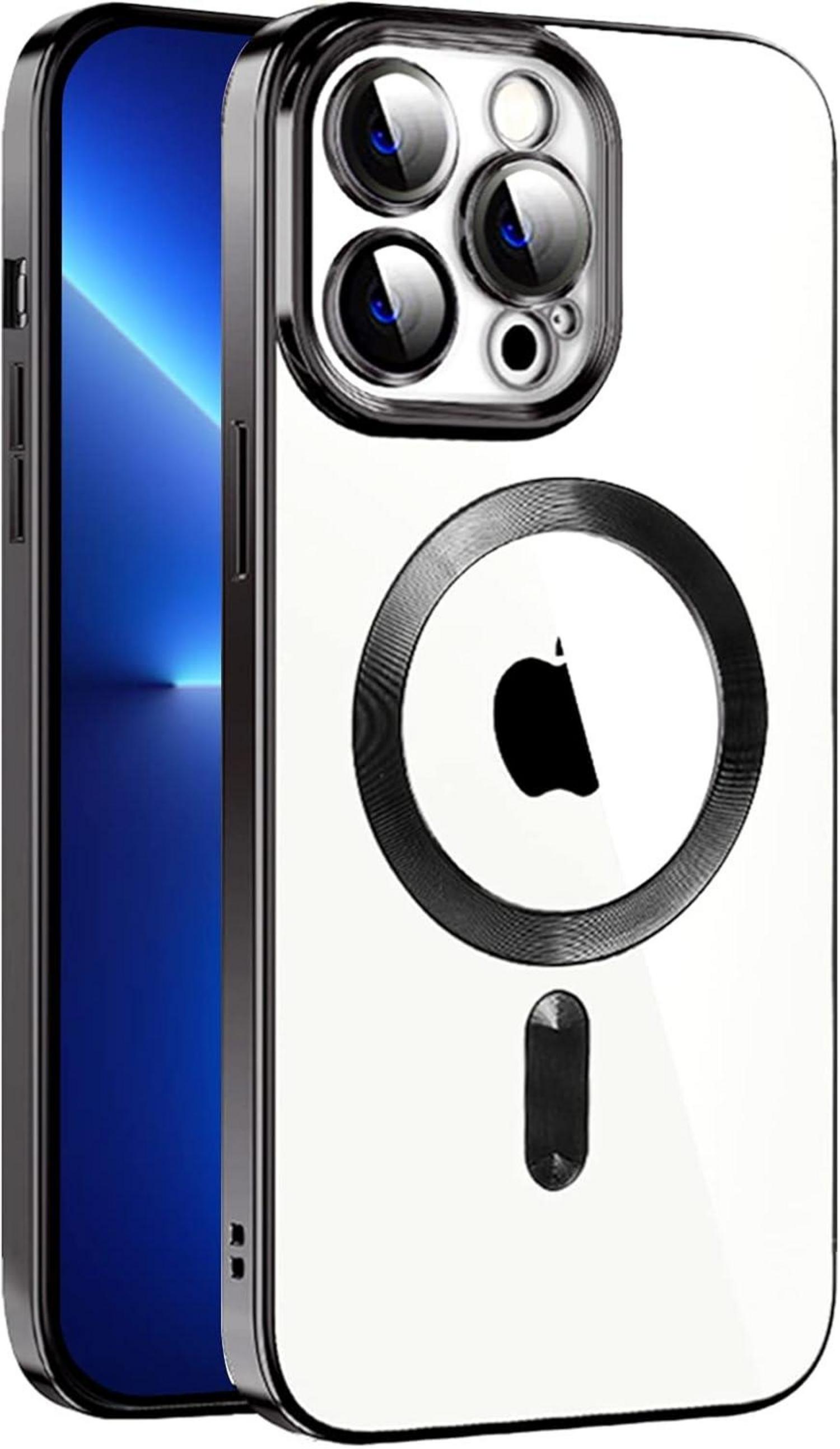 Magnetische iPhone 13 Pro Max Hülle MagSafe Stoßfest Anti-Vergilbung