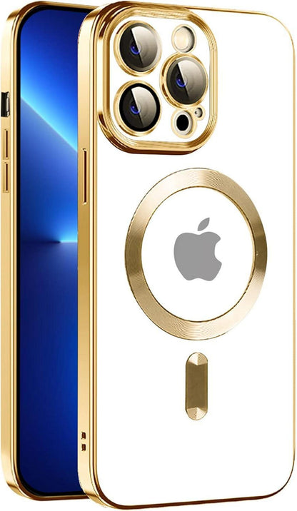 Magnetische iPhone 13 Pro Hülle mit MagSafe, Stoßfest, Anti-Vergilbung