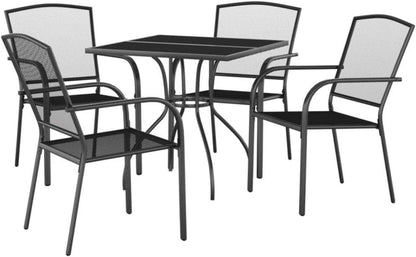 Garten Essgruppe 3-TLG. mit Tisch und 2 stapelbaren Stühlen