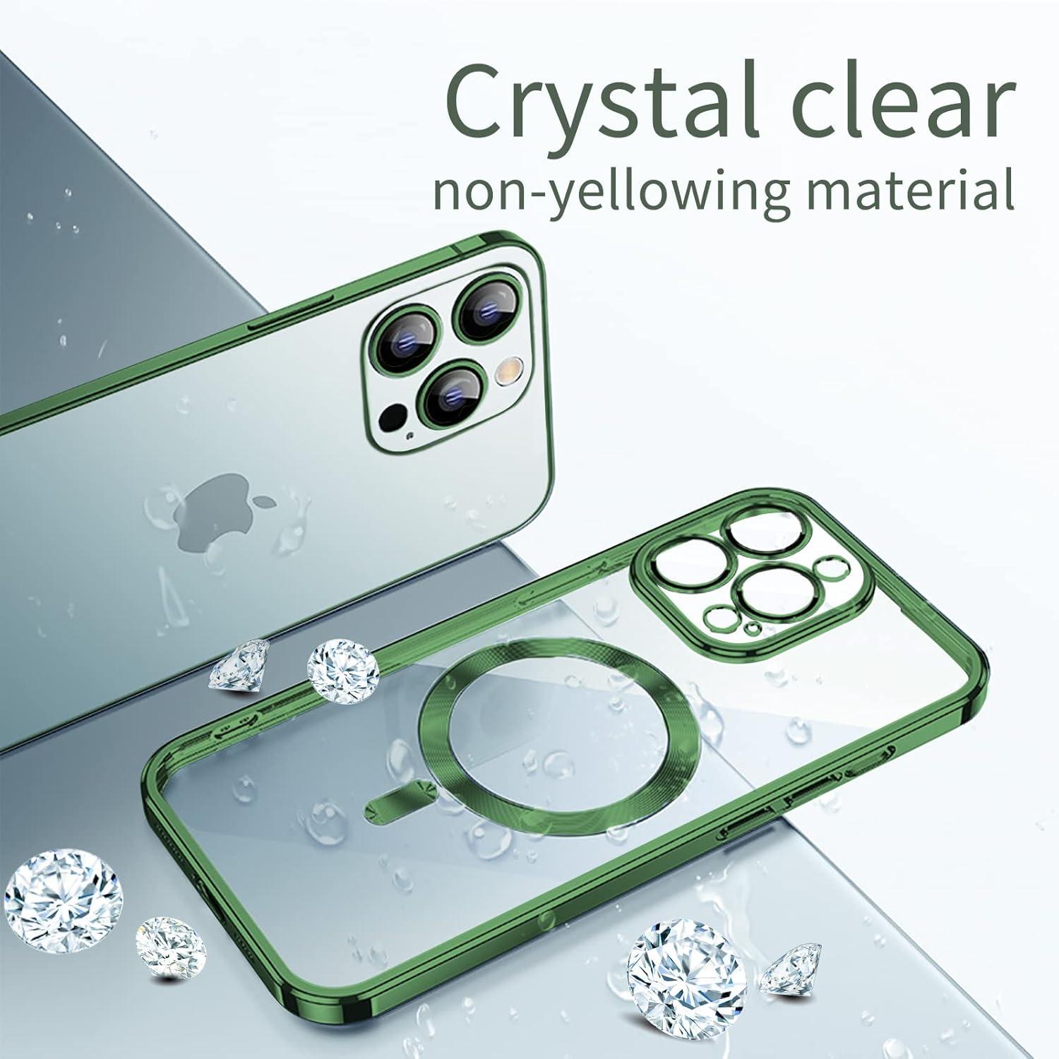 Magnetische iPhone 13 Pro Max Hülle Kompatibel mit MagSafe