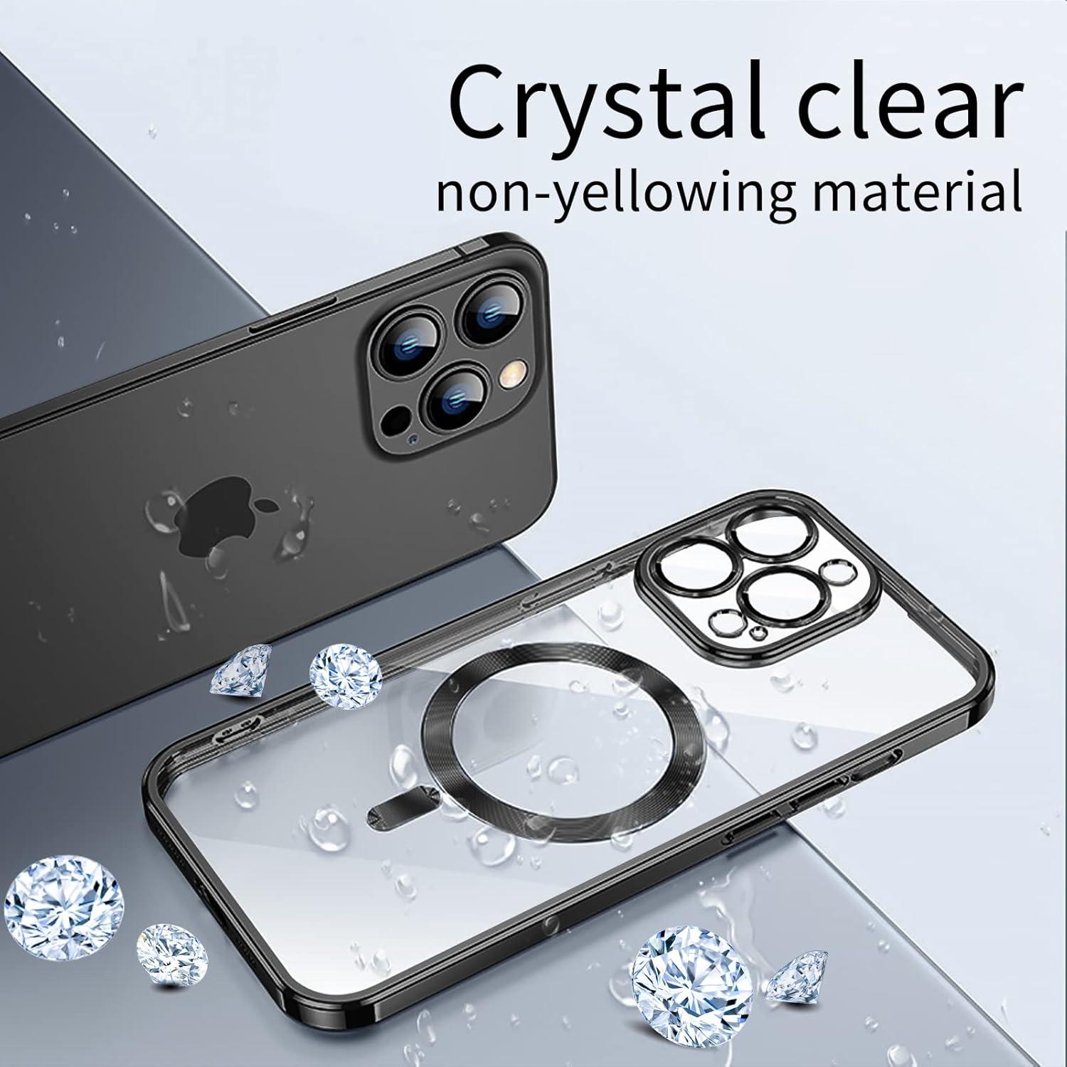 Magnetische iPhone 12 Pro Max Hülle Kompatibel mit MagSafe