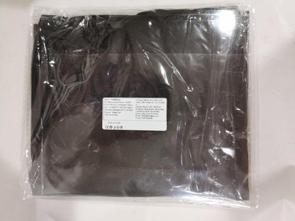 Premium Küchenschürze Schwarz verstellbar mit Taschen 26,8 * 33 Zoll