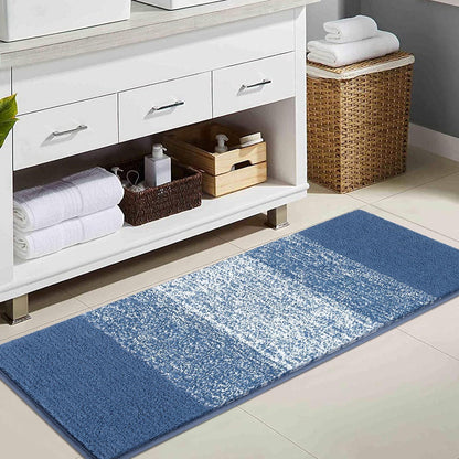 Badematte Weich Lang 45 x 120 cm Rutschfeste Wasserabsorbierend Dusche