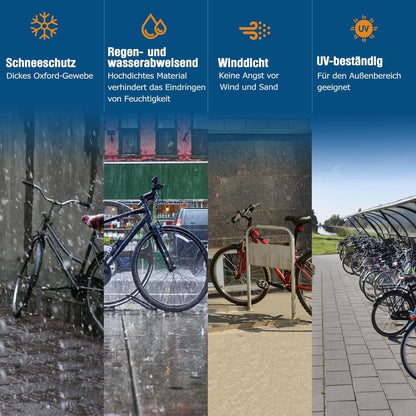 Toptrek Fahrradabdeckung wasserdicht 420D Oxford-Gewebe