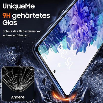 Schutzfolie Samsung Galaxy S20 FE Panzerglas 9H HD-Klar