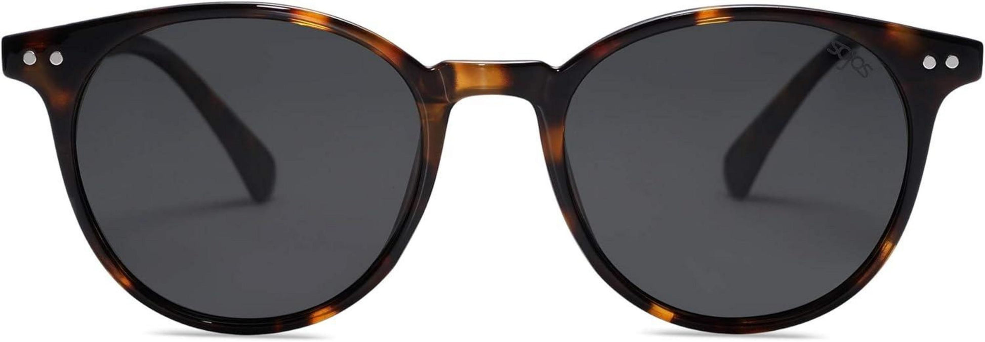 Runde Retro Sonnenbrille Polarisiert UV400 Schutz für Damen