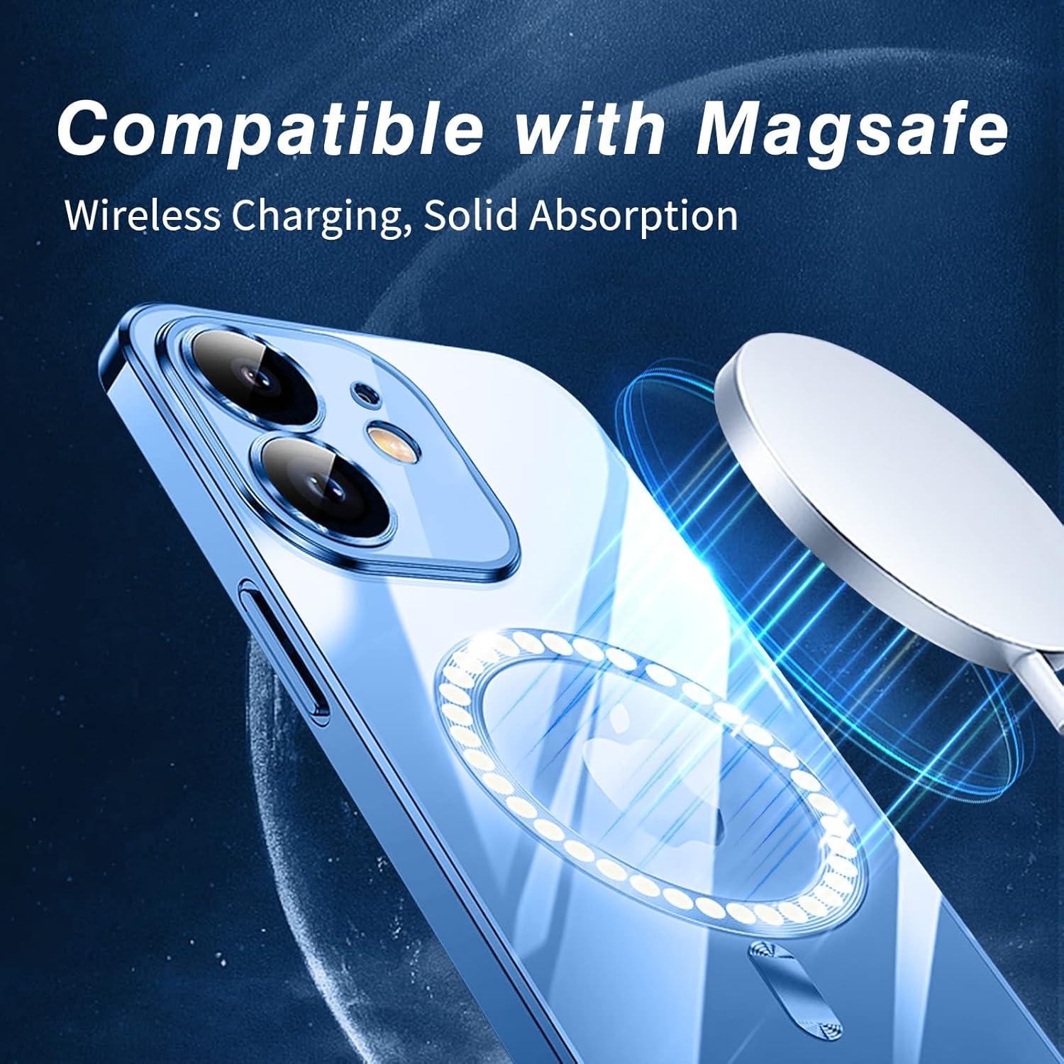 Transparente Magnetische iPhone 12 Hülle mit Magsafe Kompatibilität