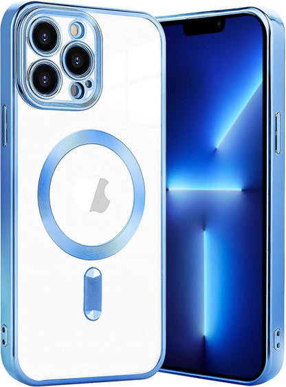 Klare Magnetische Handyhülle für iPhone 12 Pro Max mit Magsafe