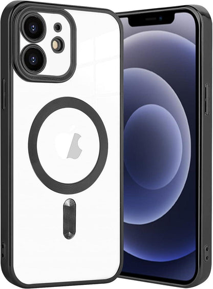 Klare Schlanke iPhone 11 Hülle mit MagSafe - Anti-Fingerabdruck und