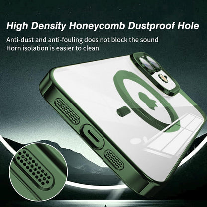 Klare Magnetische Handyhülle iPhone 12 MagSafe Anti-Fingerabdruck