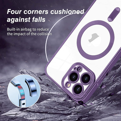 Klare Magnetische Anti-Fingerabdruck Hülle iPhone 13 Pro MagSafe