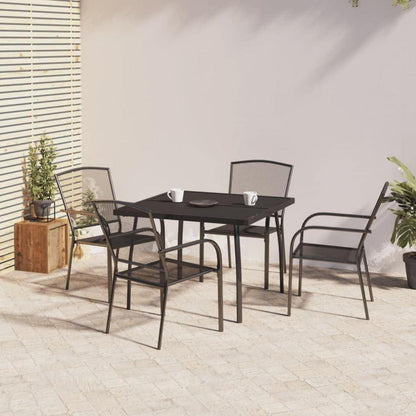 vidaXL Gartenmöbel Essgruppe 3-tlg. Tisch Stühle