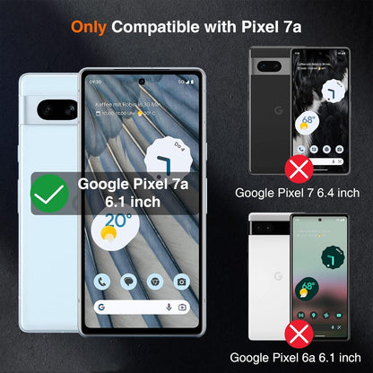 Schutzfolie Google Pixel 7a Panzerfolie 9H Härte 2 Stück