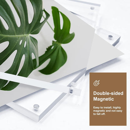 Egofine 13x18 cm Acrylic Magnetic Floating Picture Frames 4