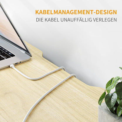 Kleiner CubiCubi Schreibtisch 80x40 cm PC Tisch Industriedesign Vintage