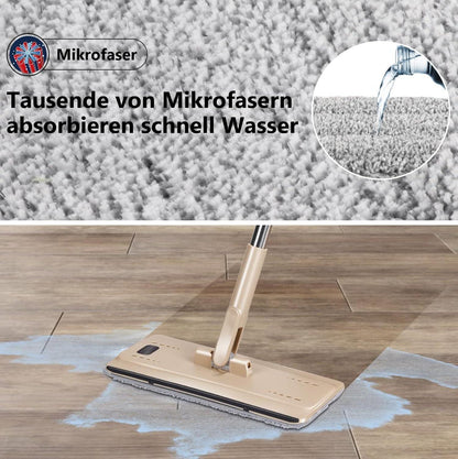 3er Set Mikrofaser Ersatzkopf Wischmopp Pads für alle Böden