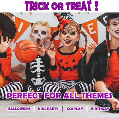 MOEMOE BABY Kinderschminke Set 10 Farben Wasserbasis Halloween Fasching Makeup