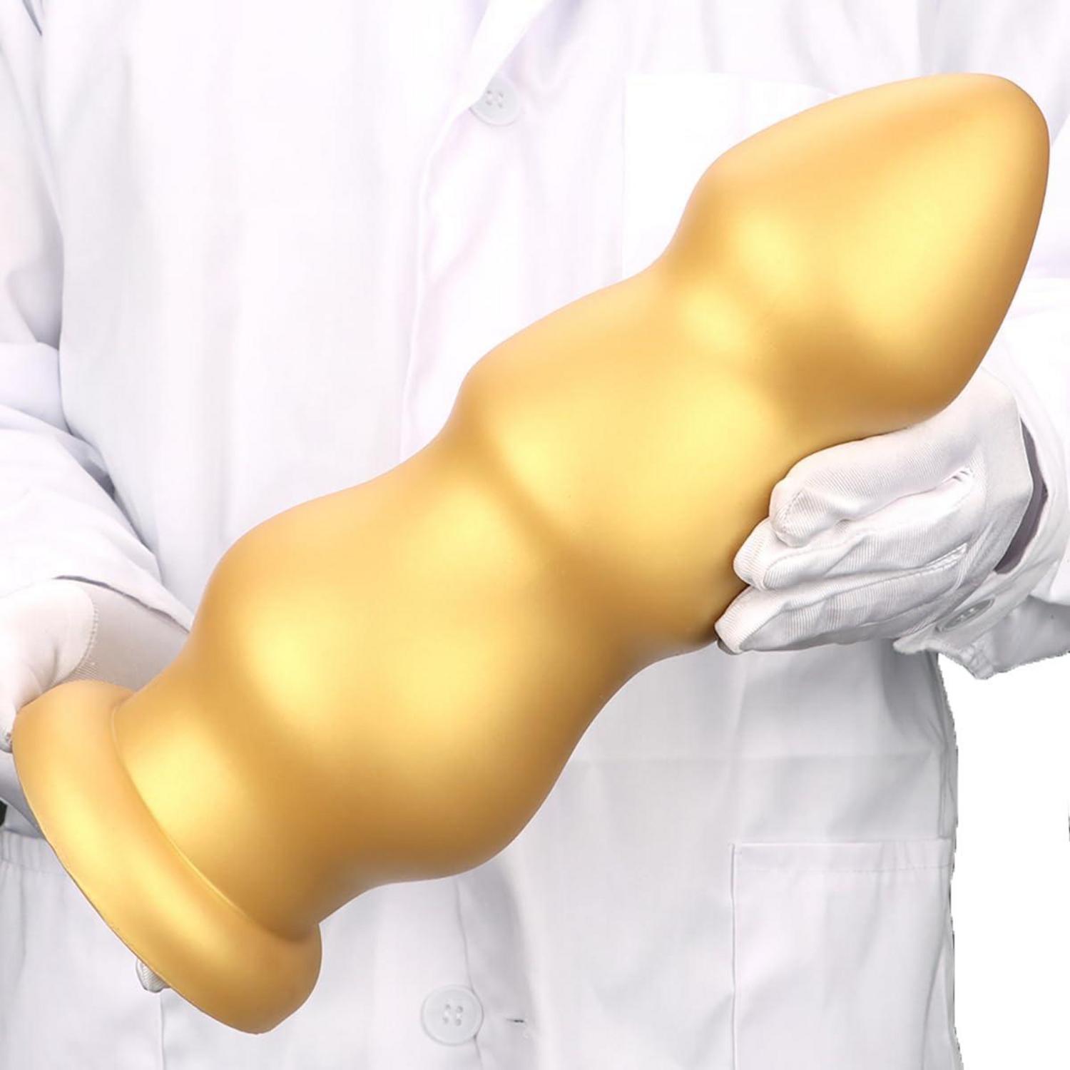Silikon XXL Riesen Dildo Analdildo Saugnapf Butt Plug Prostata