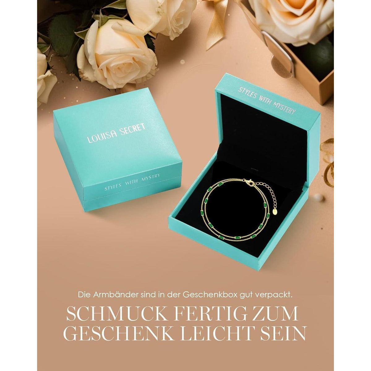 Silber Armband Damen 925 mit Zirkonia – Verstellbar & Zeitlos