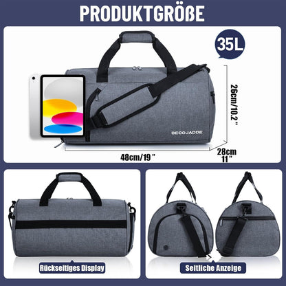 Sporttasche 35L mit Schuhfach