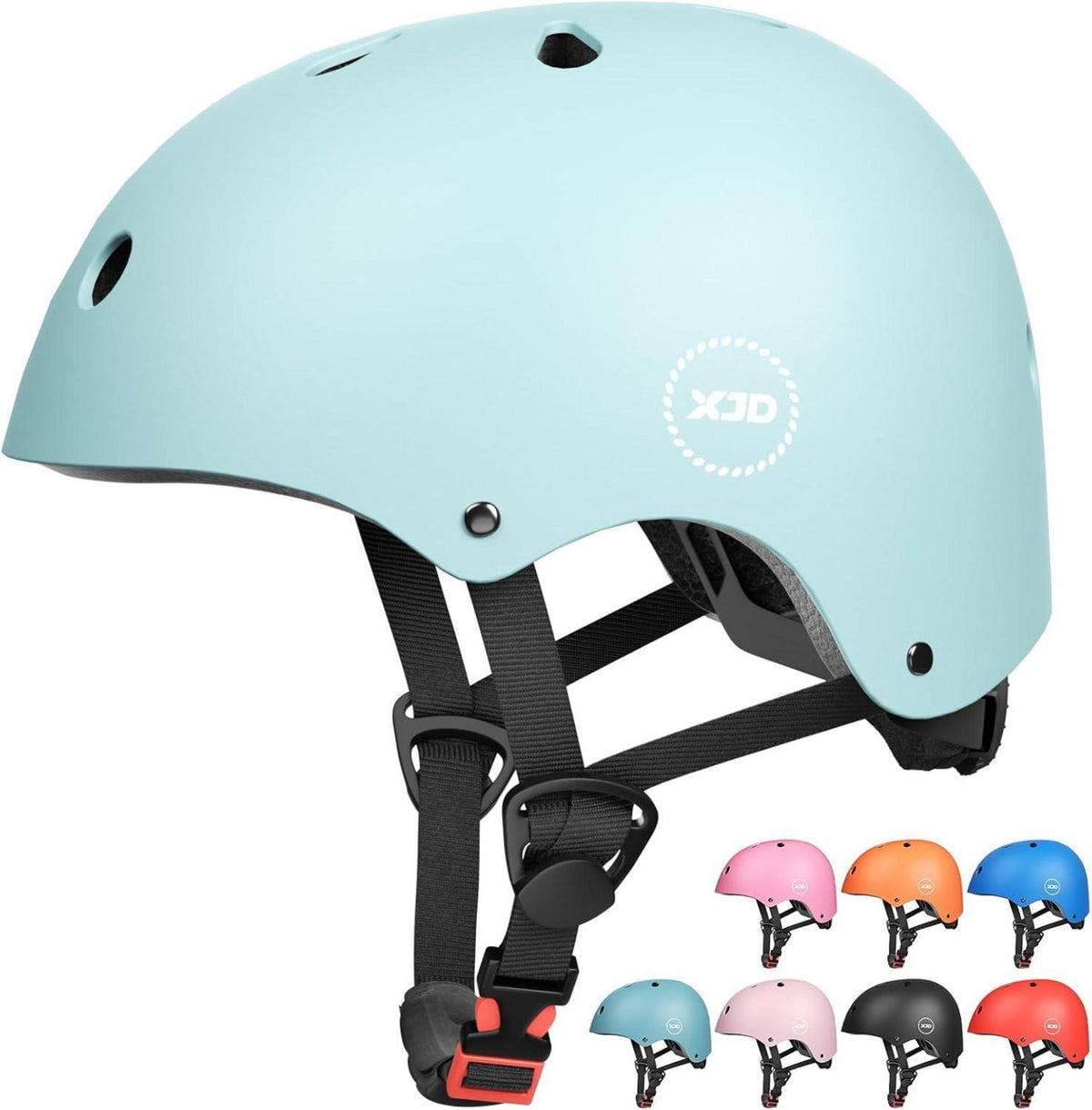 Fahrradhelm Kinder Jugend Multisport CE-Zertifizierung 48-57 cm Blau
