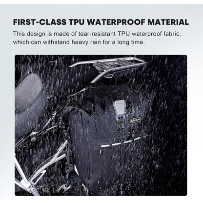 Wasserdichte Motorrad Gepäcktasche TPU Schnellverschluss 25-35L