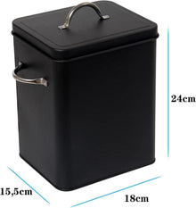 Aufbewahrungsbox 6.5L Metall für Waschmittel Hundefutter