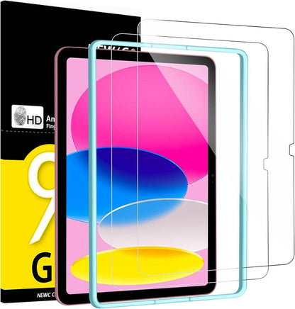 Schutzglas 9H für iPad 10. Generation 10,9 Zoll (2022) - 2er Pack