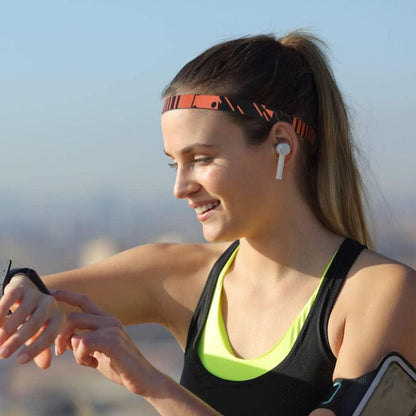 Sport Stirnbänder 5 Stück Elastisch Anti-Rutsch Haarband URAQT